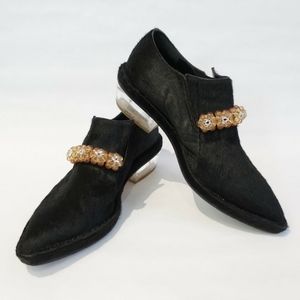 Simone Rocha Pony Hair  brogues Slip-Ons